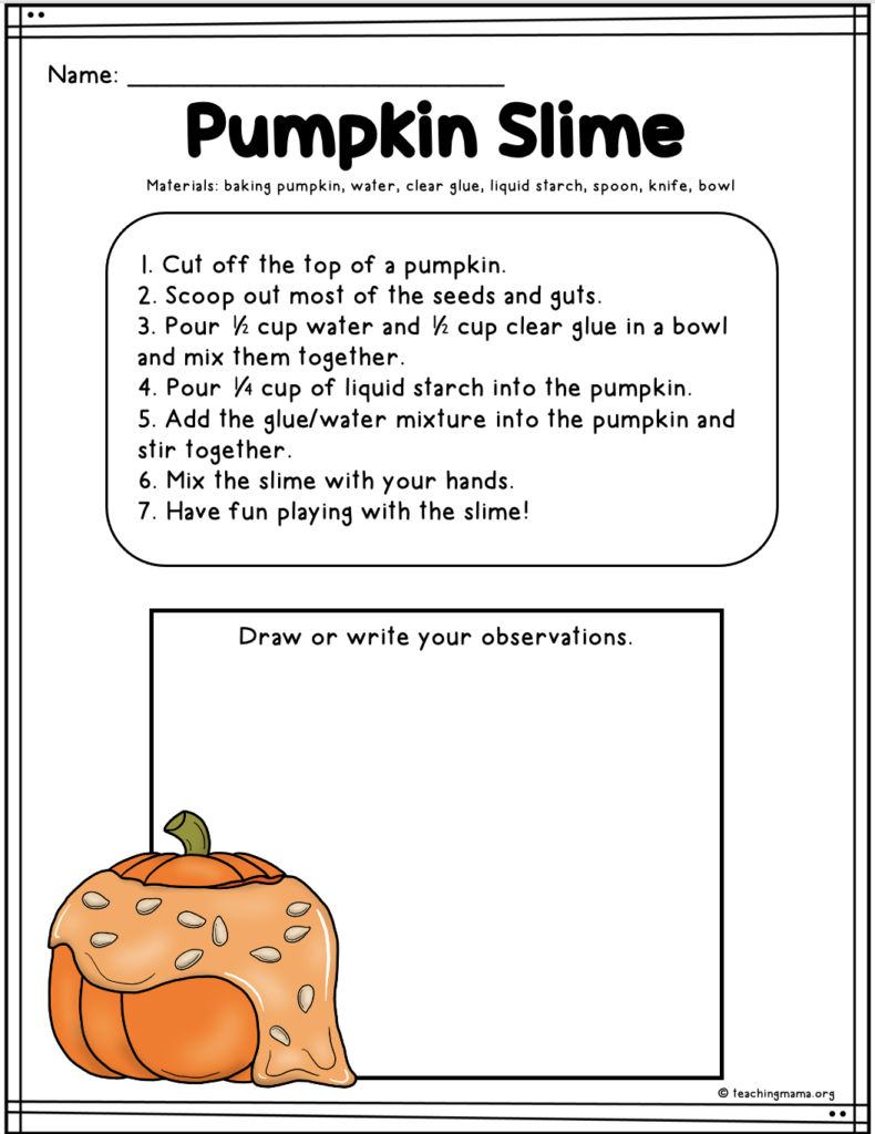 pumpkin slime